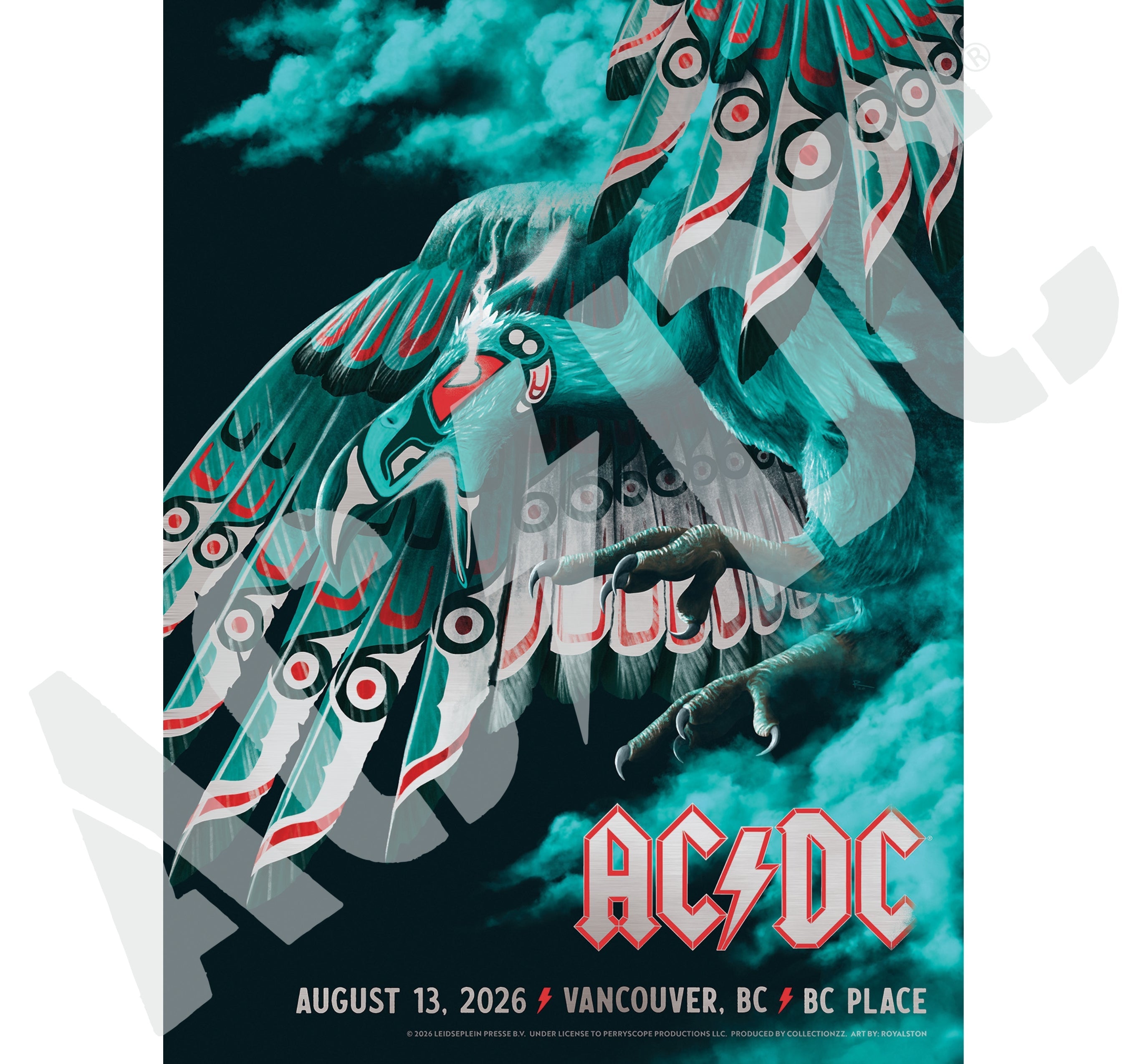 AC/DC Vancouver PWR UP Tour Poster – AC/DC Canada Store