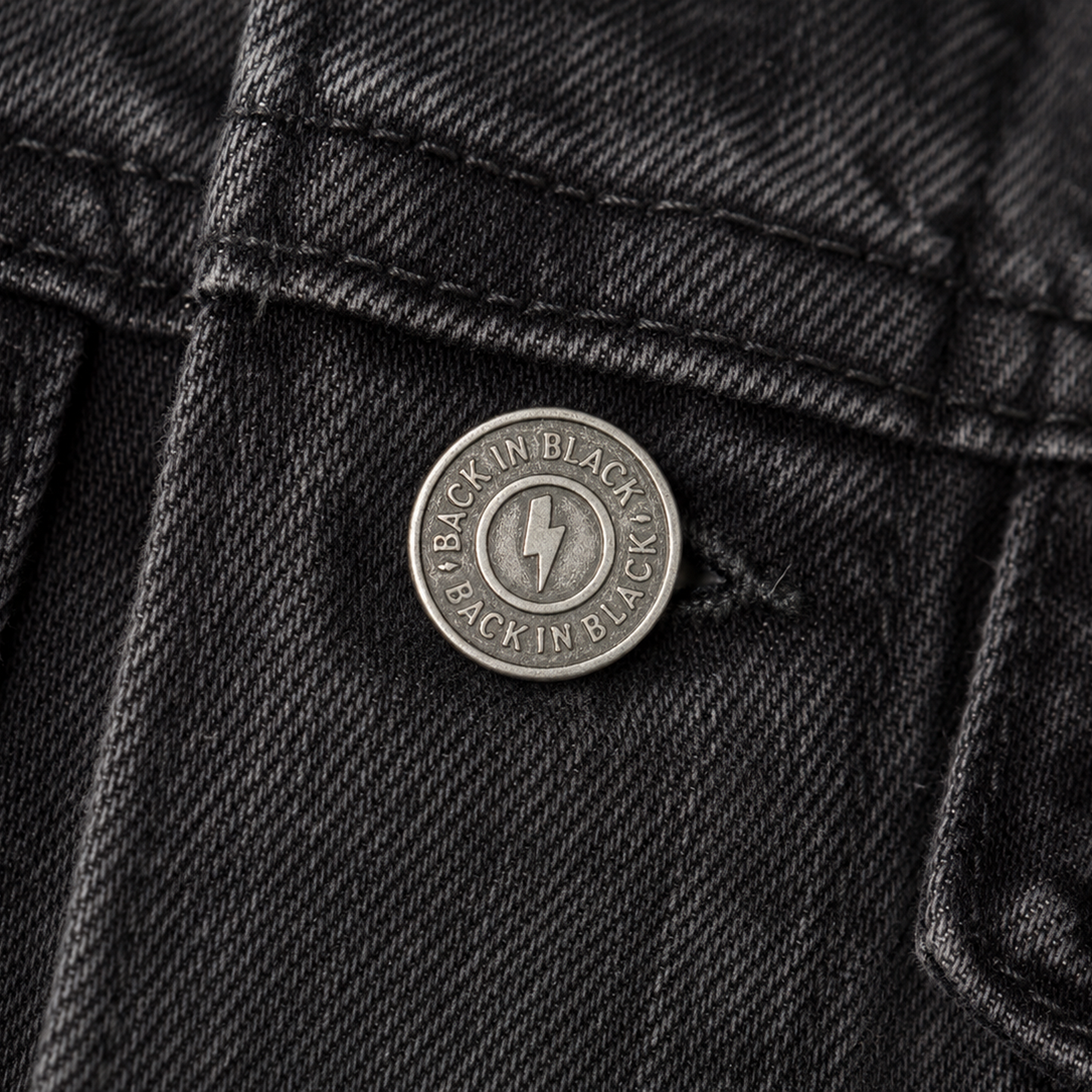 Back in Black Anniversary Denim Jacket