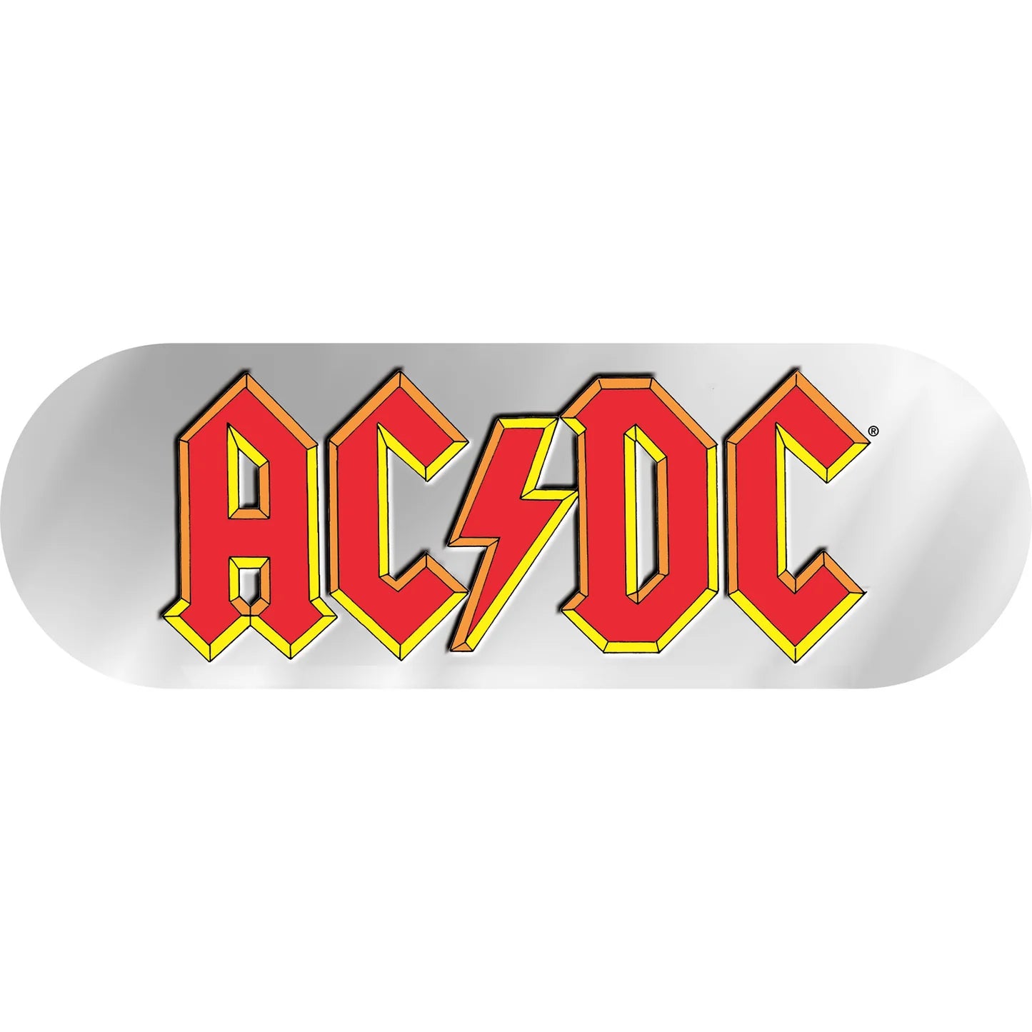 AC/DC Logo 6"x2" Sticker