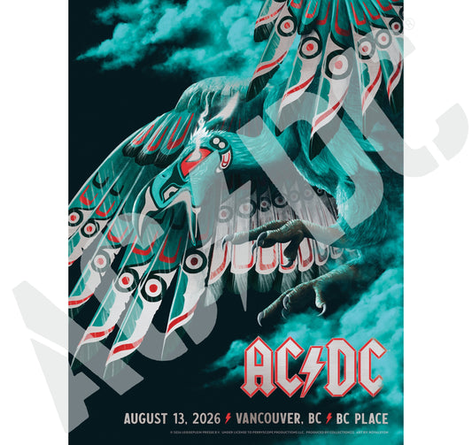 Vancouver PWR UP Tour Poster