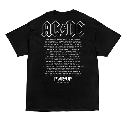 Angus and Brian PWR UP World Tour T-Shirt