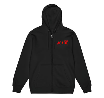 Angus Lightning Bolt PWR UP Tour Zip Hoodie