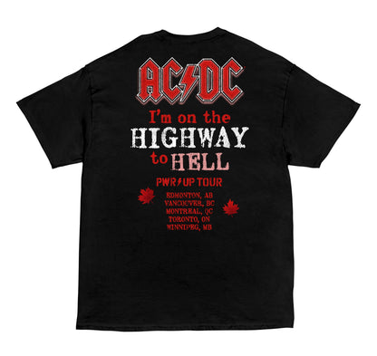 Highway to Hell Canada PWR UP Tour T-Shirt