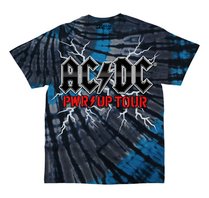 Lightning Tie Dye PWR UP Tour T-Shirt