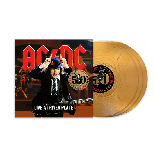 Live At River Plate 50th Anniversary Gold Vinyl 3 LP