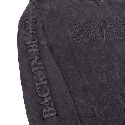 Back in Black Anniversary Puff Print Longsleeve