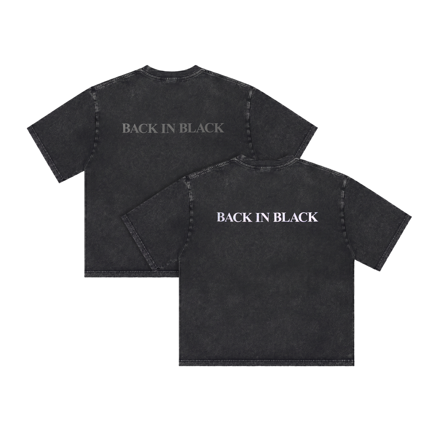 Back in Black Anniversary Reflective Ink T-Shirt