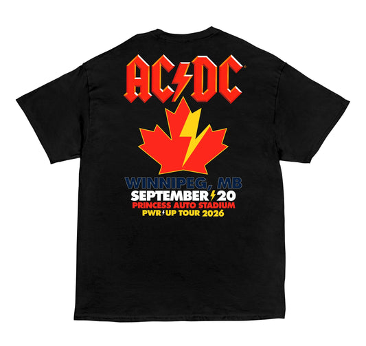 Winnipeg PWR UP Tour T-Shirt