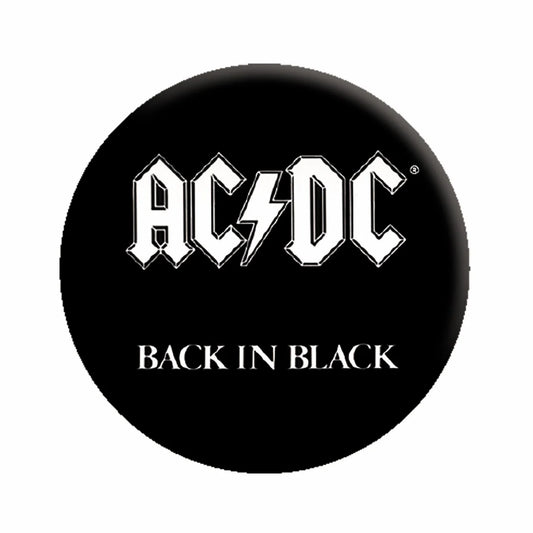Back in Black Button