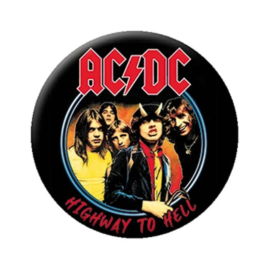 Highway To Hell Circle Button